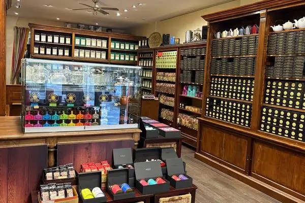 Intérieur de La Boutique du Thé, Bordeaux