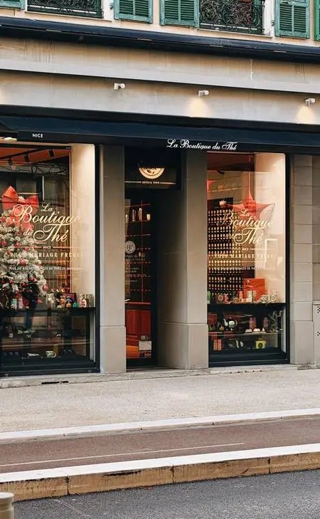 Intérieur de La Boutique du Thé, Nice
